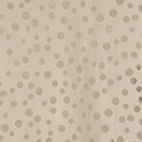 AKRIS Size 6 White Viscose Blend Dots Short Sleeve Crew Neck Casual Top - Picture 2 of 10